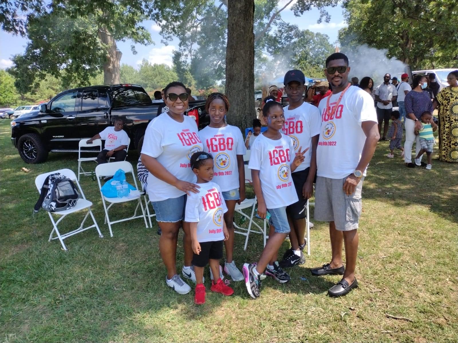 Members of the North Carolina Igbo community